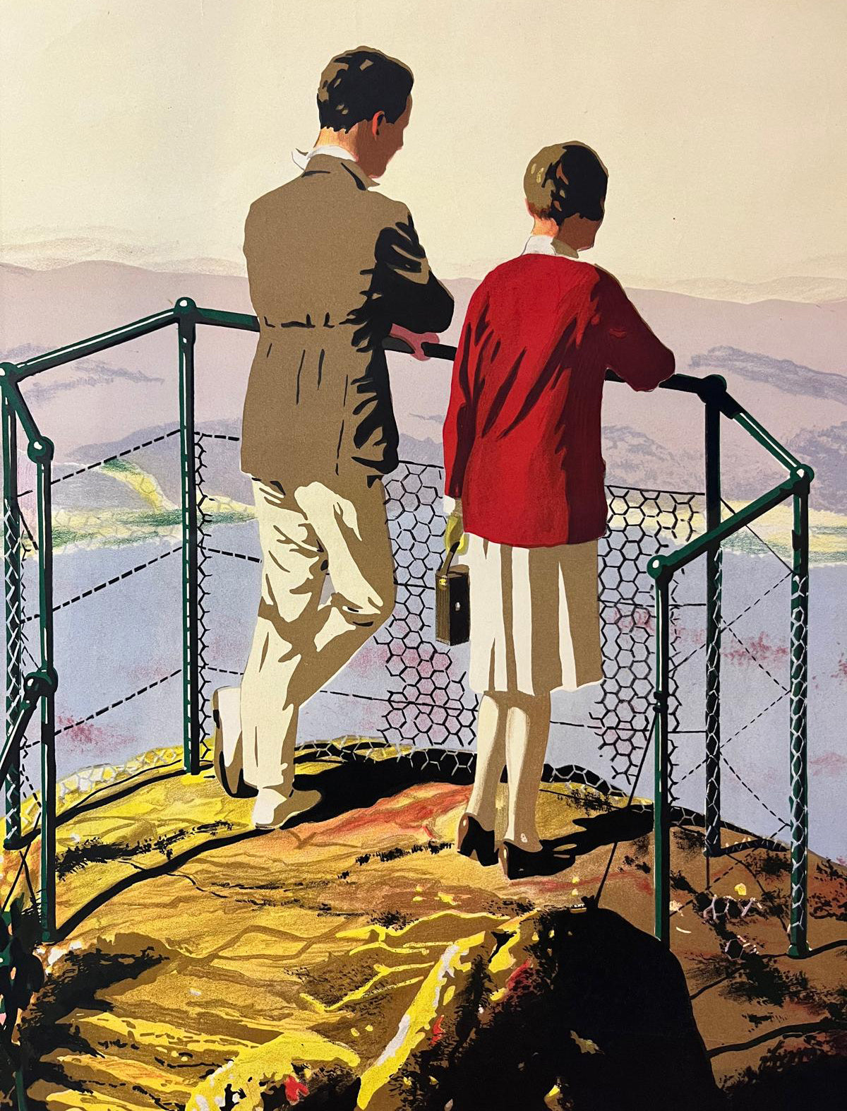 Clear Summer Air – Mt Buffalo by Percy Trompf