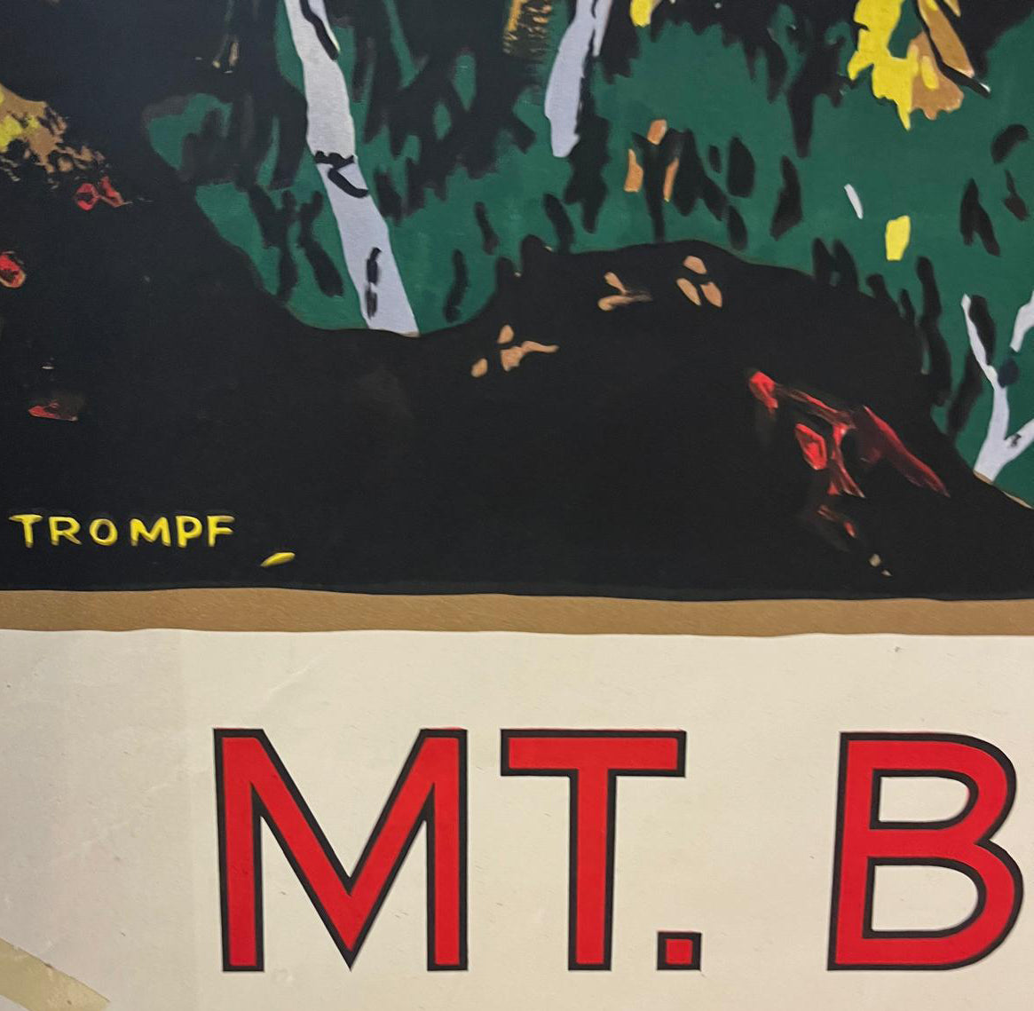 Clear Summer Air – Mt Buffalo by Percy Trompf