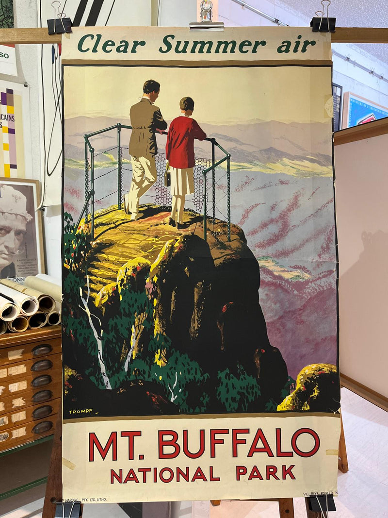 Clear Summer Air – Mt Buffalo by Percy Trompf