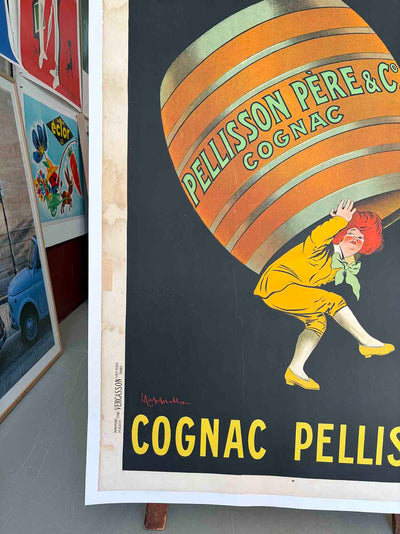 Cognac Pellisson by Capiello