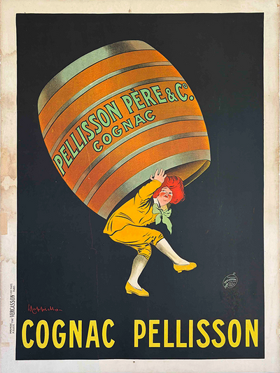 Cognac Pellisson by Capiello