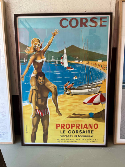 Corsica by G.Lecureux | Framed