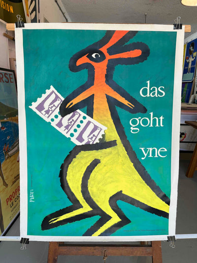 Kangaroo by Celestino Piatti