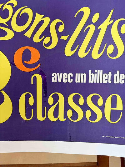 En wagons-lits avec un billet de 2e classe