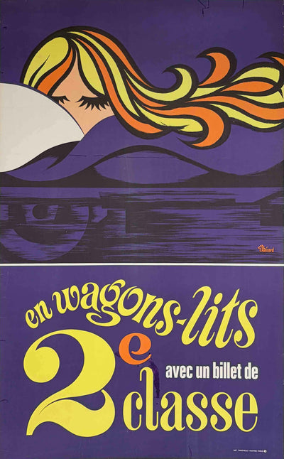 En wagons-lits avec un billet de 2e classe
