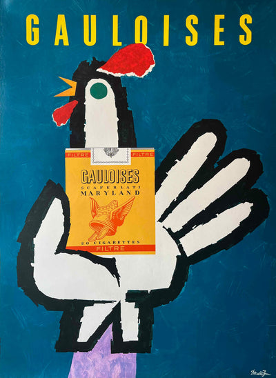 Gauloises Cigarettes by Donald Brun