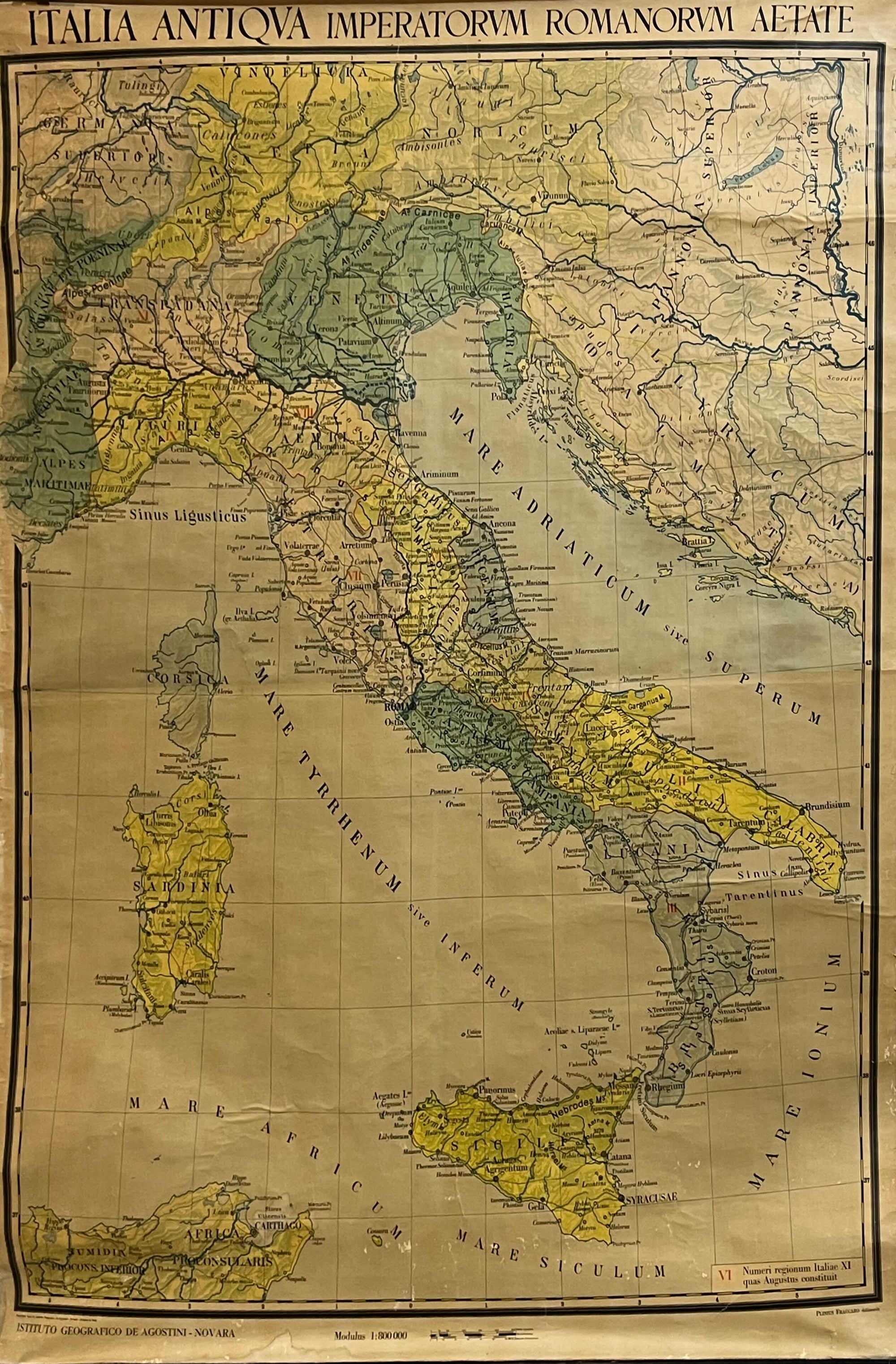 Italia Antiqva Map