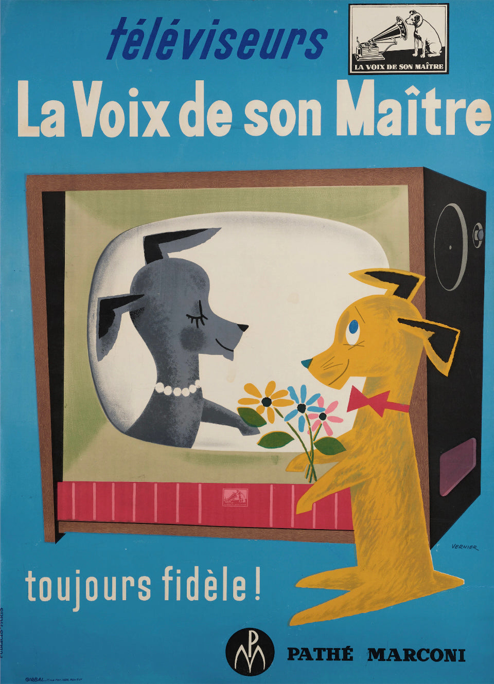 Pathe Marconi, La Voix de son Maître by Vernier