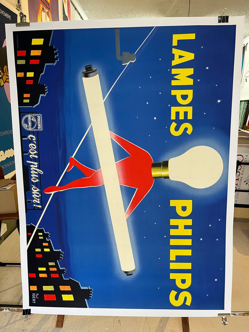 Lampes Philips by Paul Igert