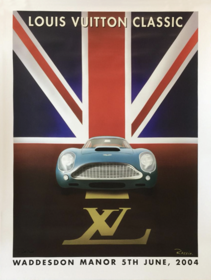 Louis Vuitton Classic, Waddesdon Manor by Razzia - Vintage Posters