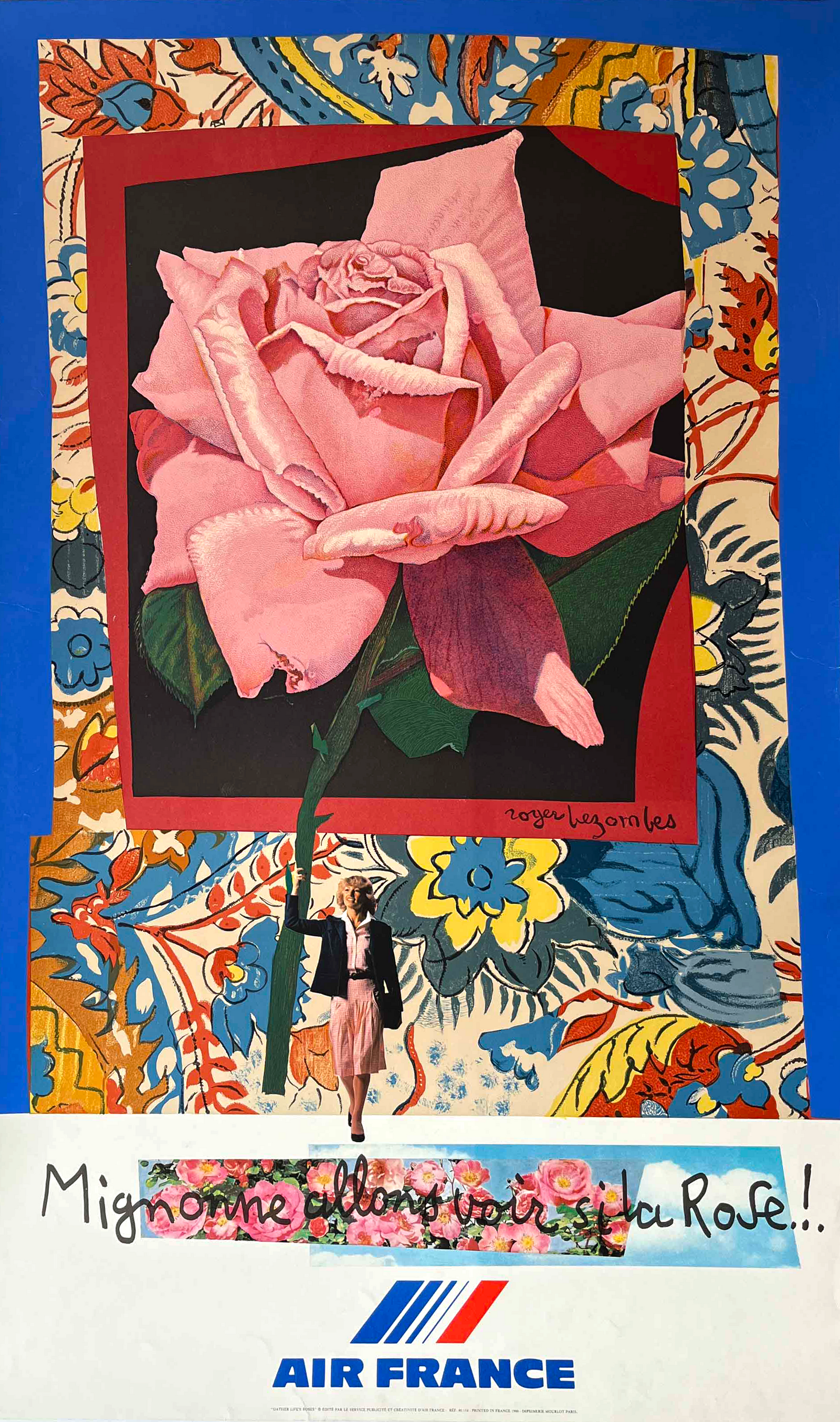Air France: Mignonne allons voir si la Rose