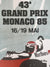 Monaco Grand Prix 1985