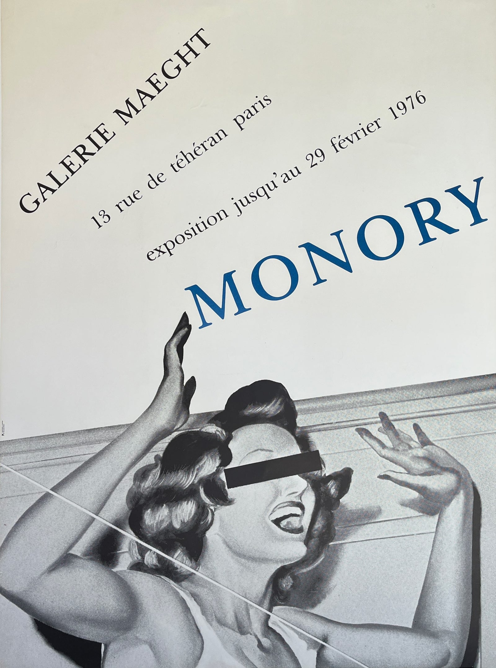 Opéras Glacés by Jacques Monory