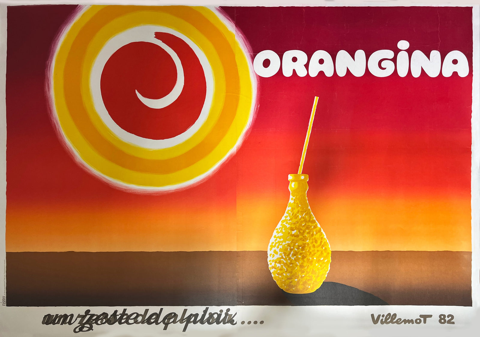 Orangina Sun by Villemot (Grande)