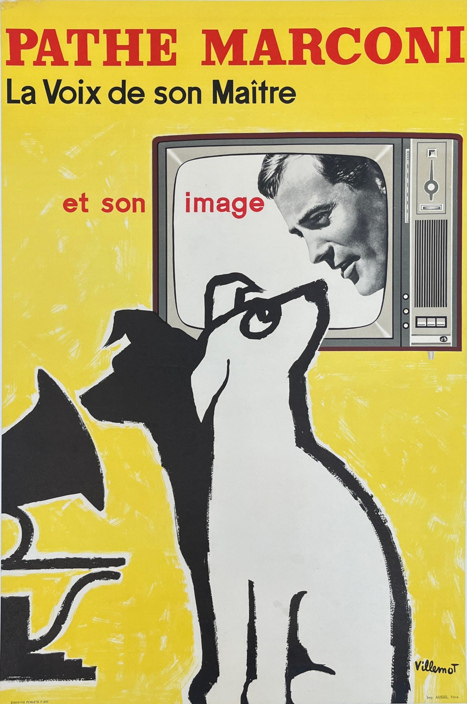 Pathé Marconi by Villemot