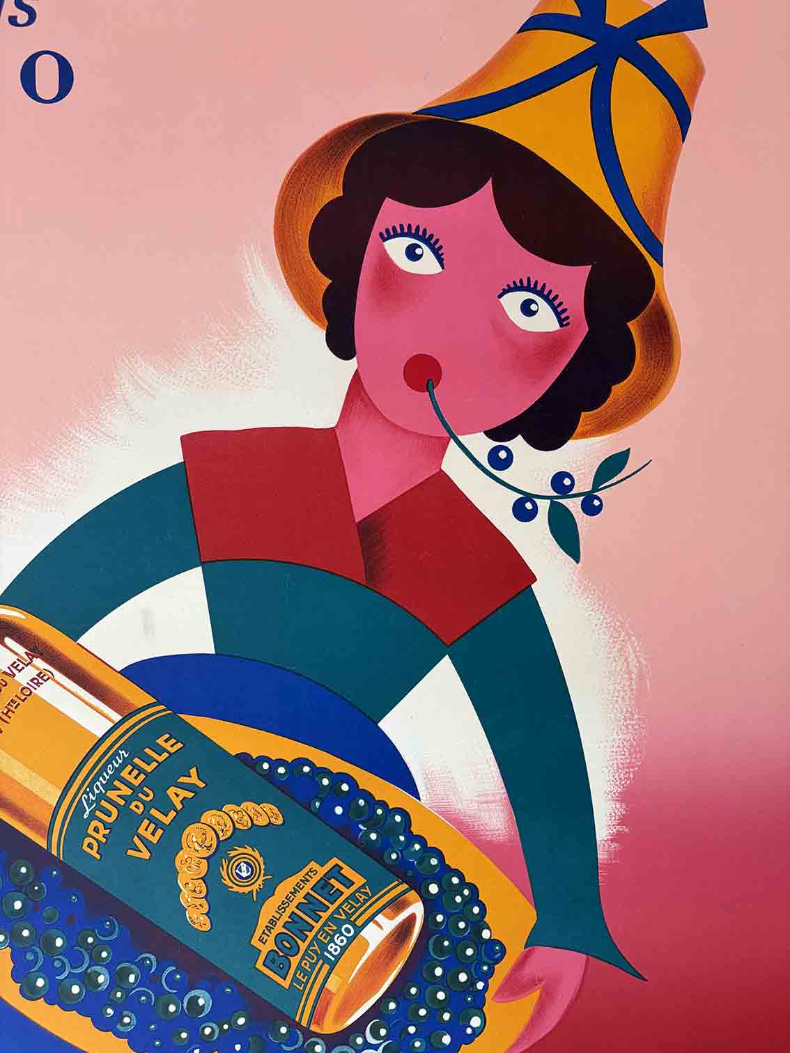 Prunelle du Velay Poster by Paul Igert – Original french