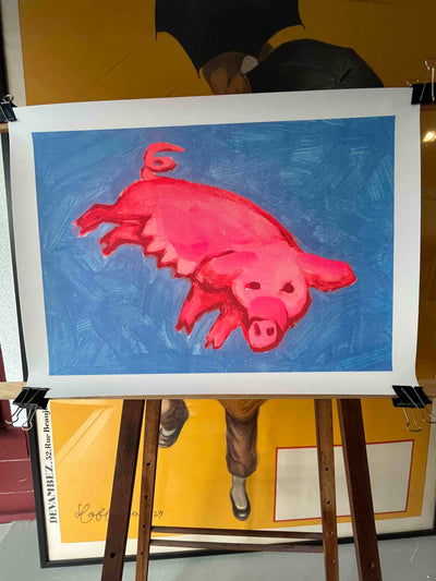 Quarez: Sans titre (pink pig)
