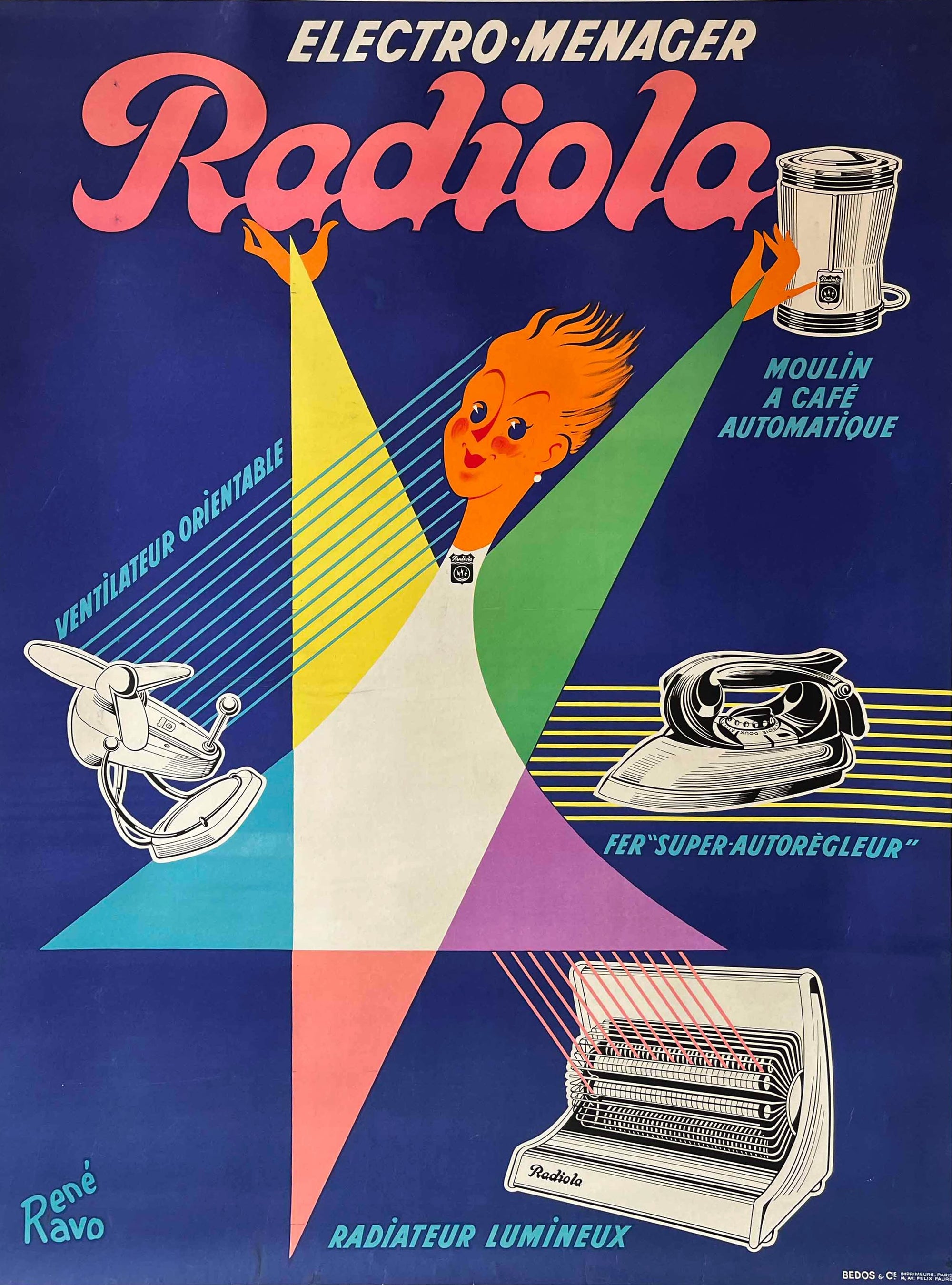 Radiola – Electro-Menager by René Ravo