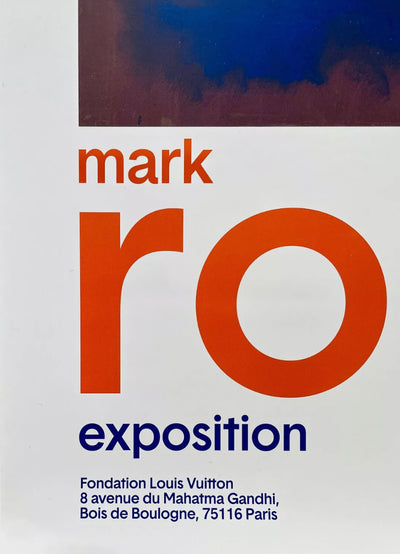 Mark Rothko – Foundation Louis Vuitton