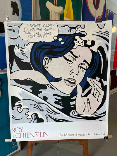 Roy Lichtenstein: Drowning Girl