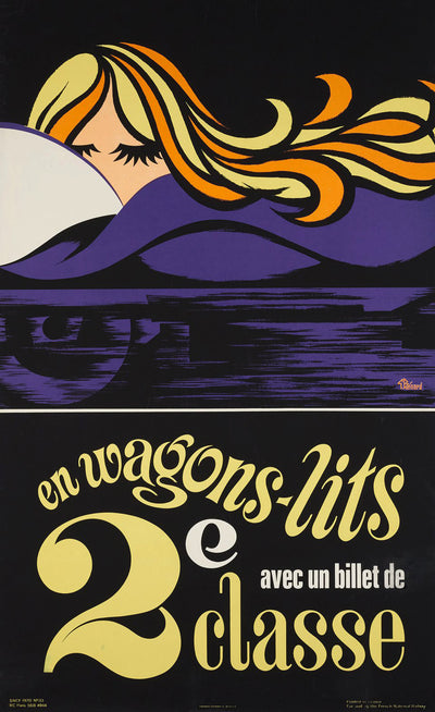 En wagons-lits avec un billet de 2e classe