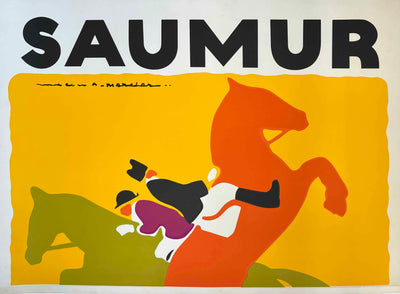 Saumur Cheval 1975 by Jean-Adrien Mercier