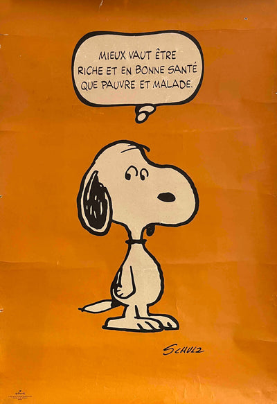 Snoopy: Rich and Healthy