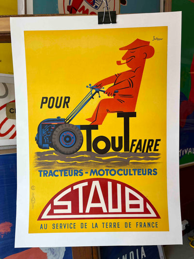 Staub Tractors by J.P. Bellenger