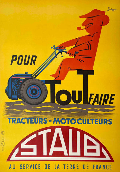 Staub Tractors by J.P. Bellenger