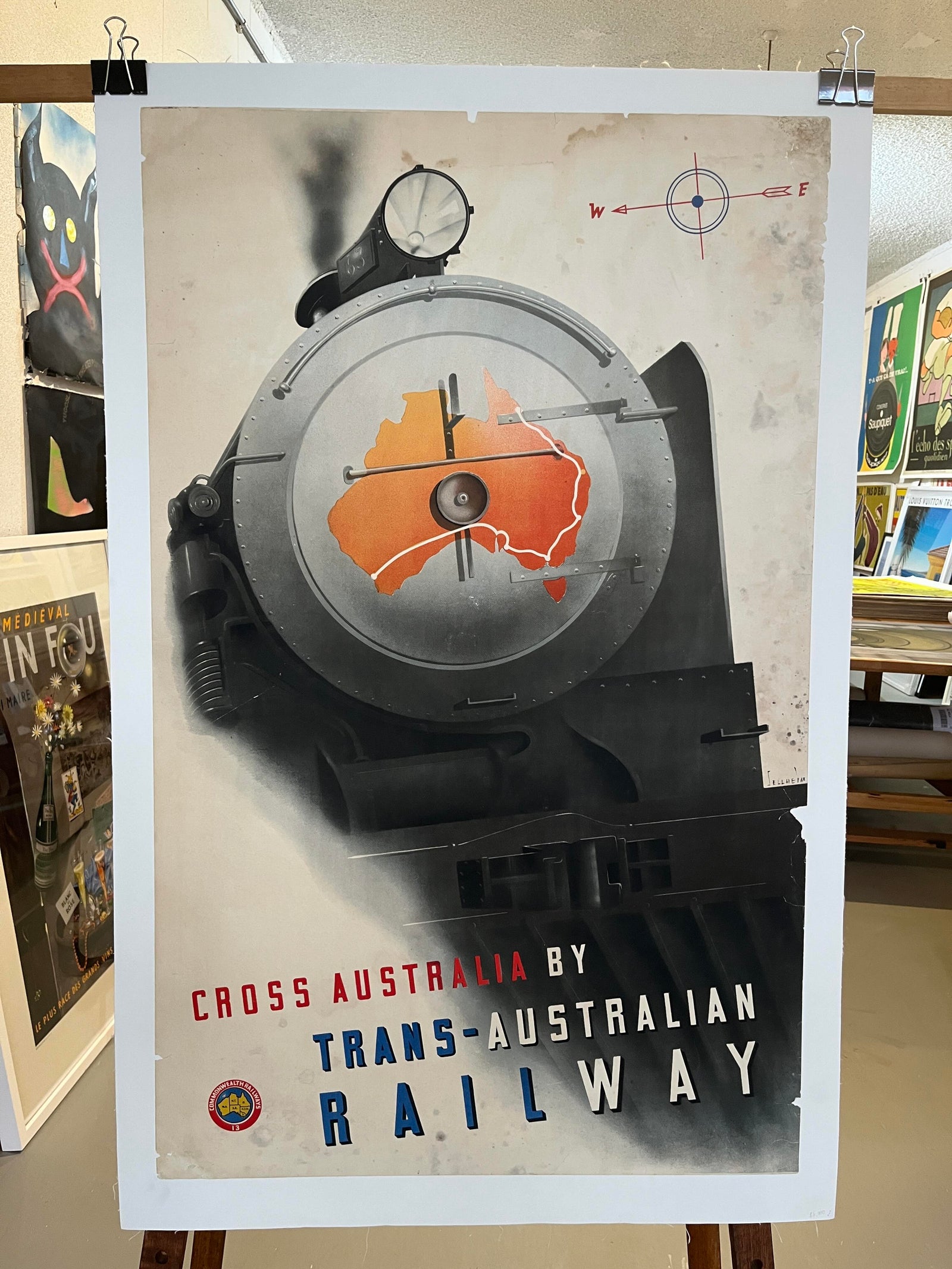 Trompf: Cross Australia by Trans-Australian Railway