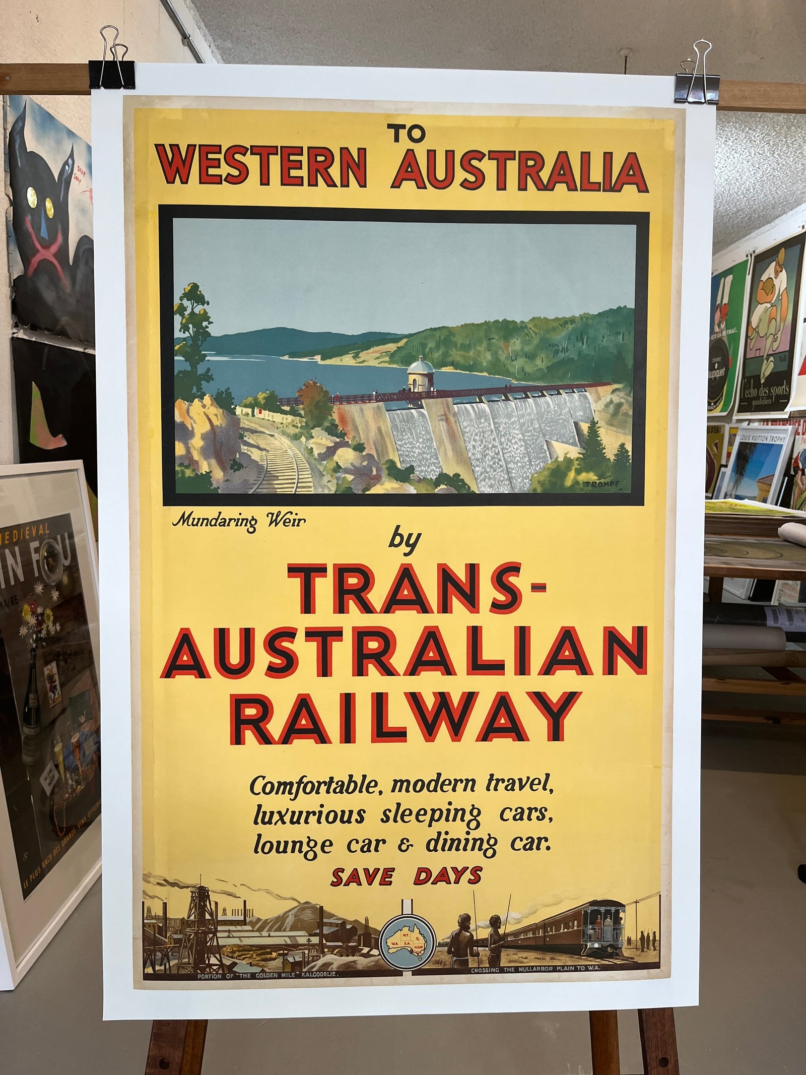 Trompf: To WA by Trans Australian Railway