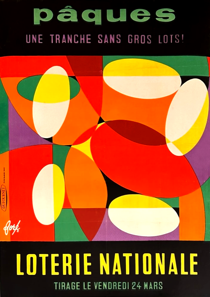 Paques Loterie Nationale by André Fore