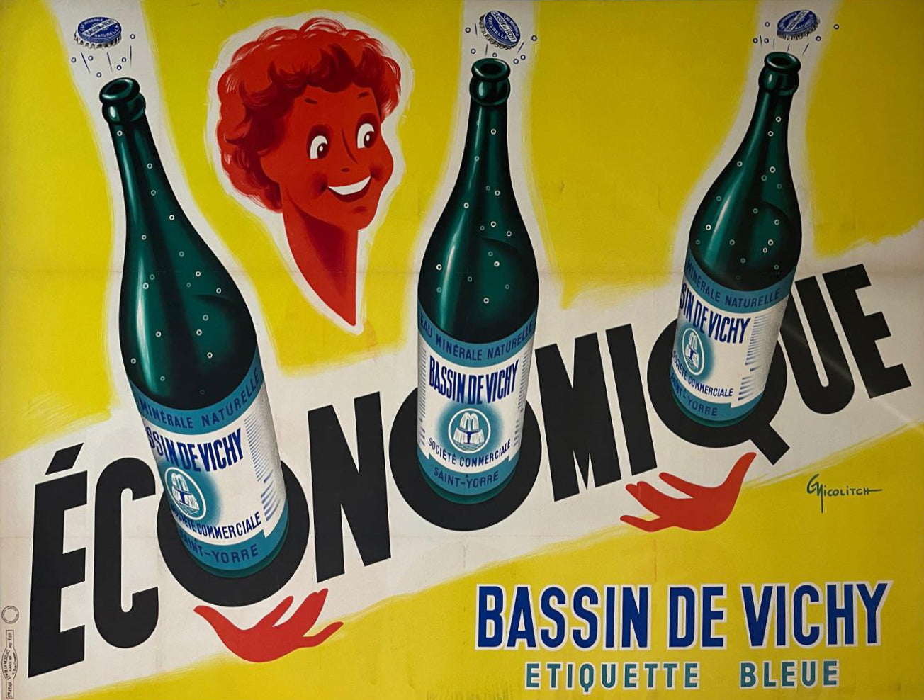 Vichy Saint Yorre Mineral Water by G.Nicolitch