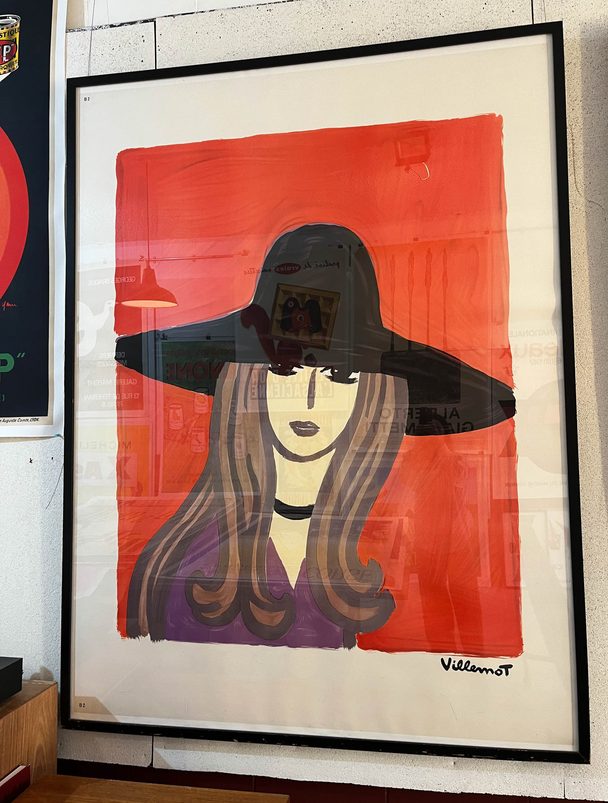 Villemot: Contrex Perrier Series – Jane Birkin | Framed
