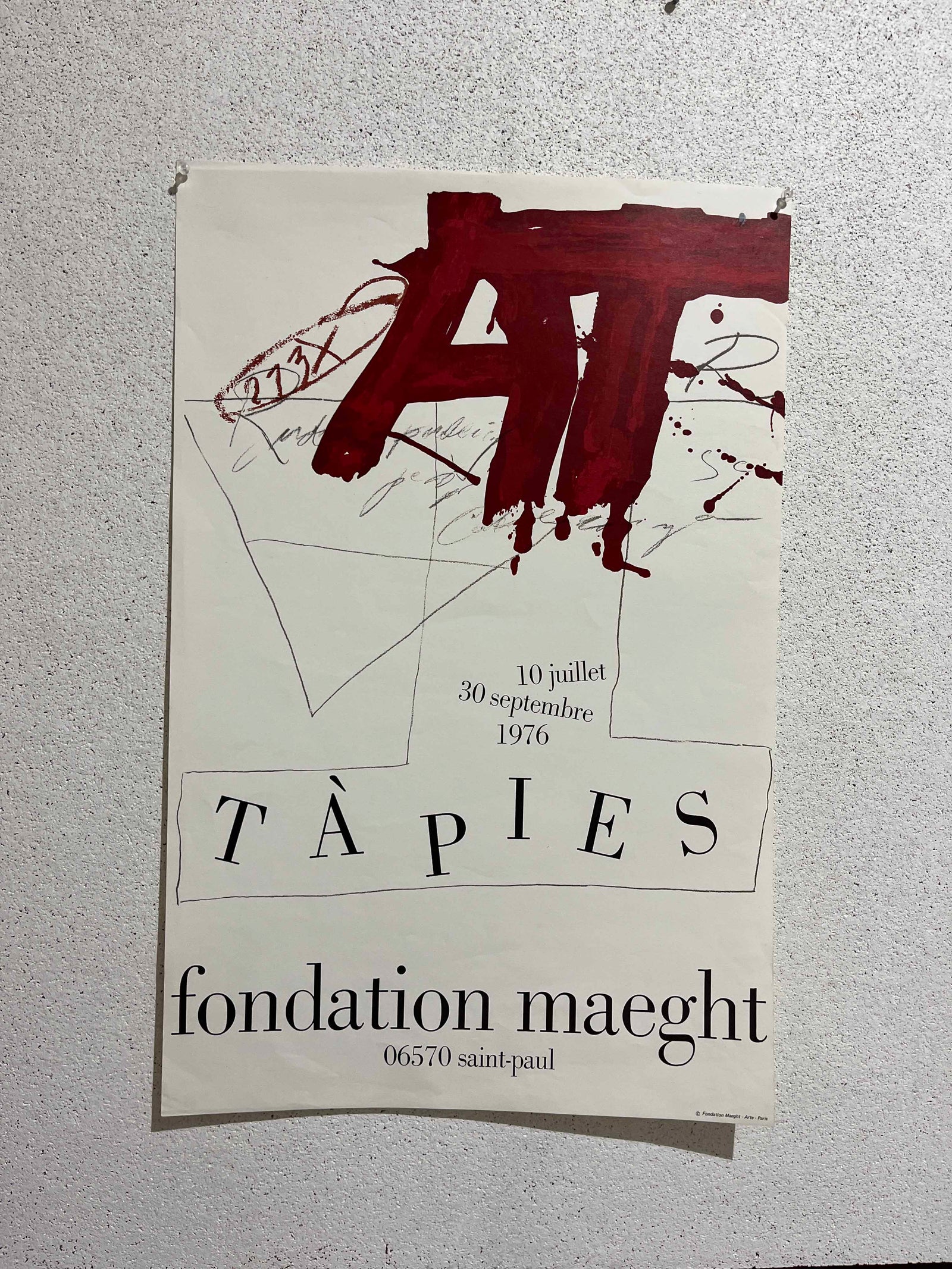 AG: Antoni Tàpies, Fondation Maeght
