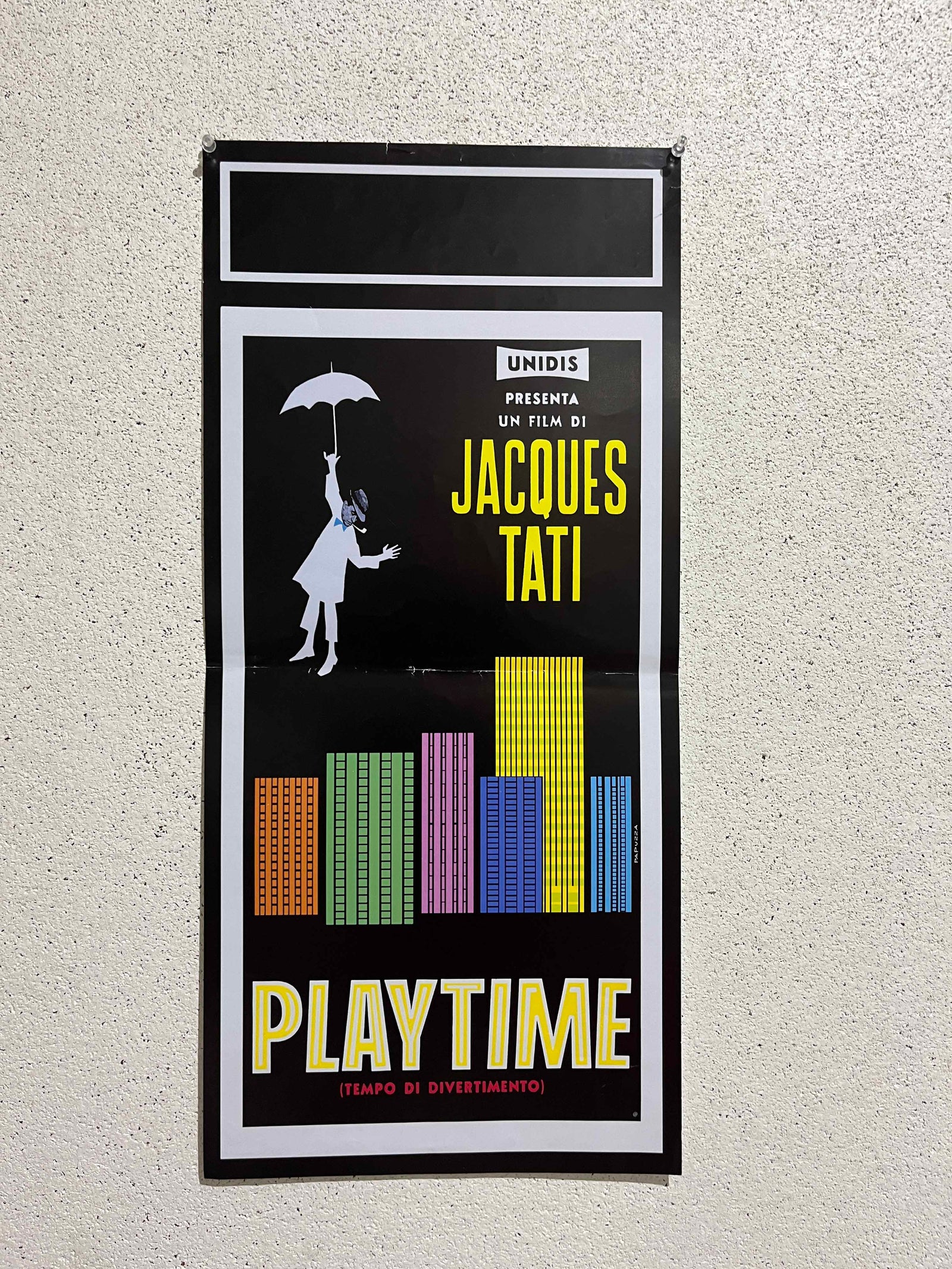 AG: Italian Film Poster – Playtime
