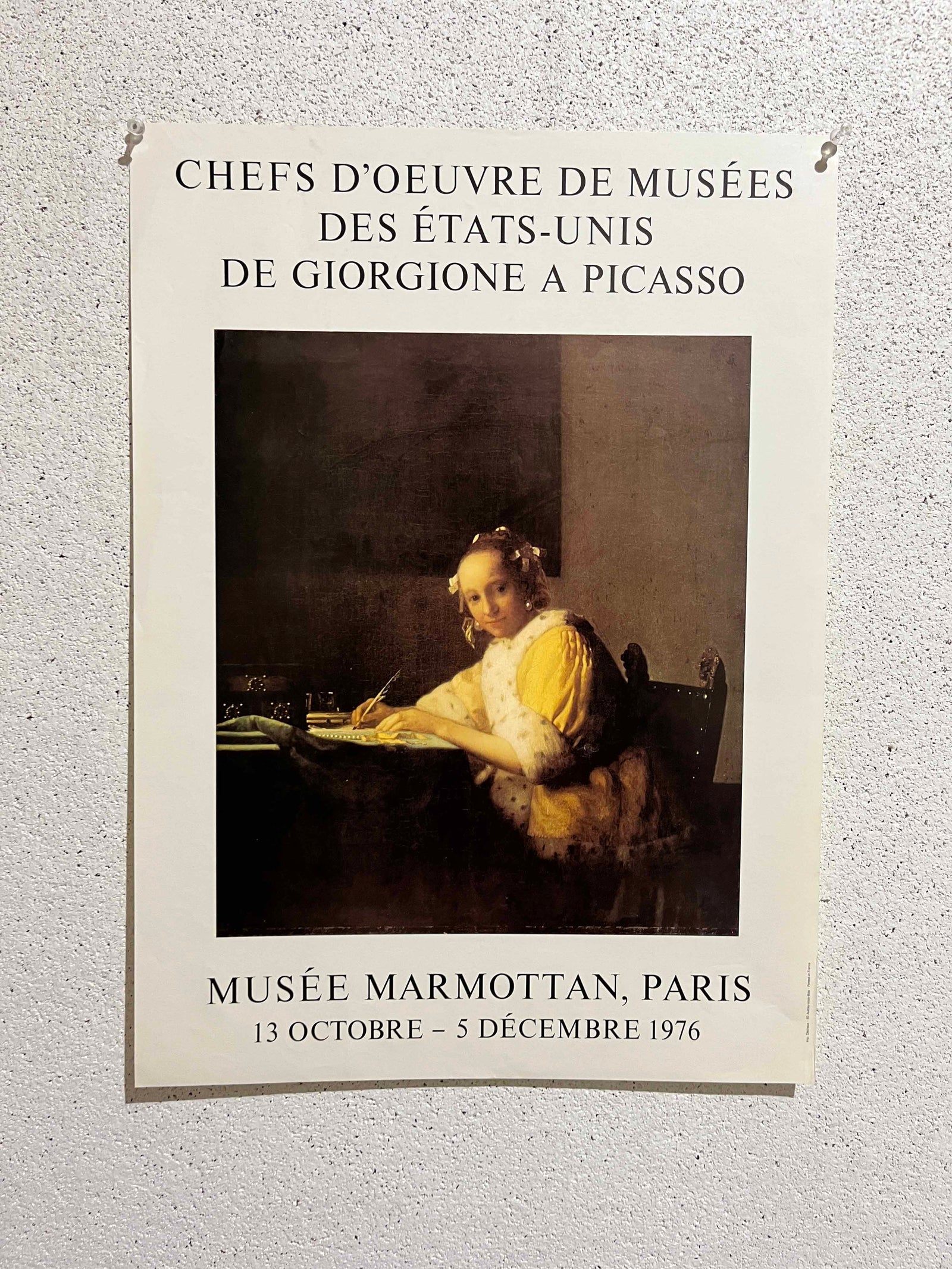 AG: Lady Writing a Letter – Johannes Vermeer