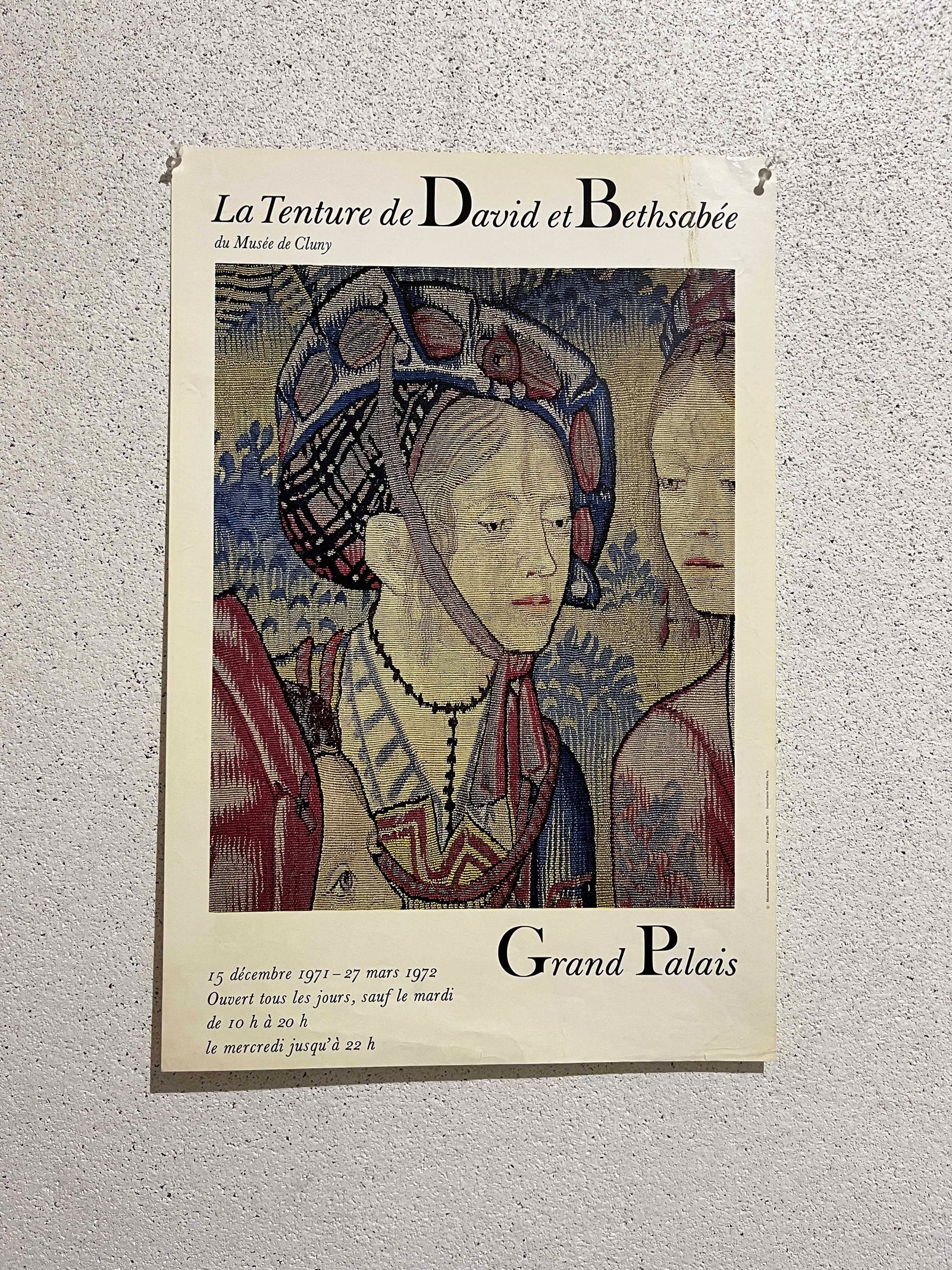 AG: La Tenture de David et Bethsabée