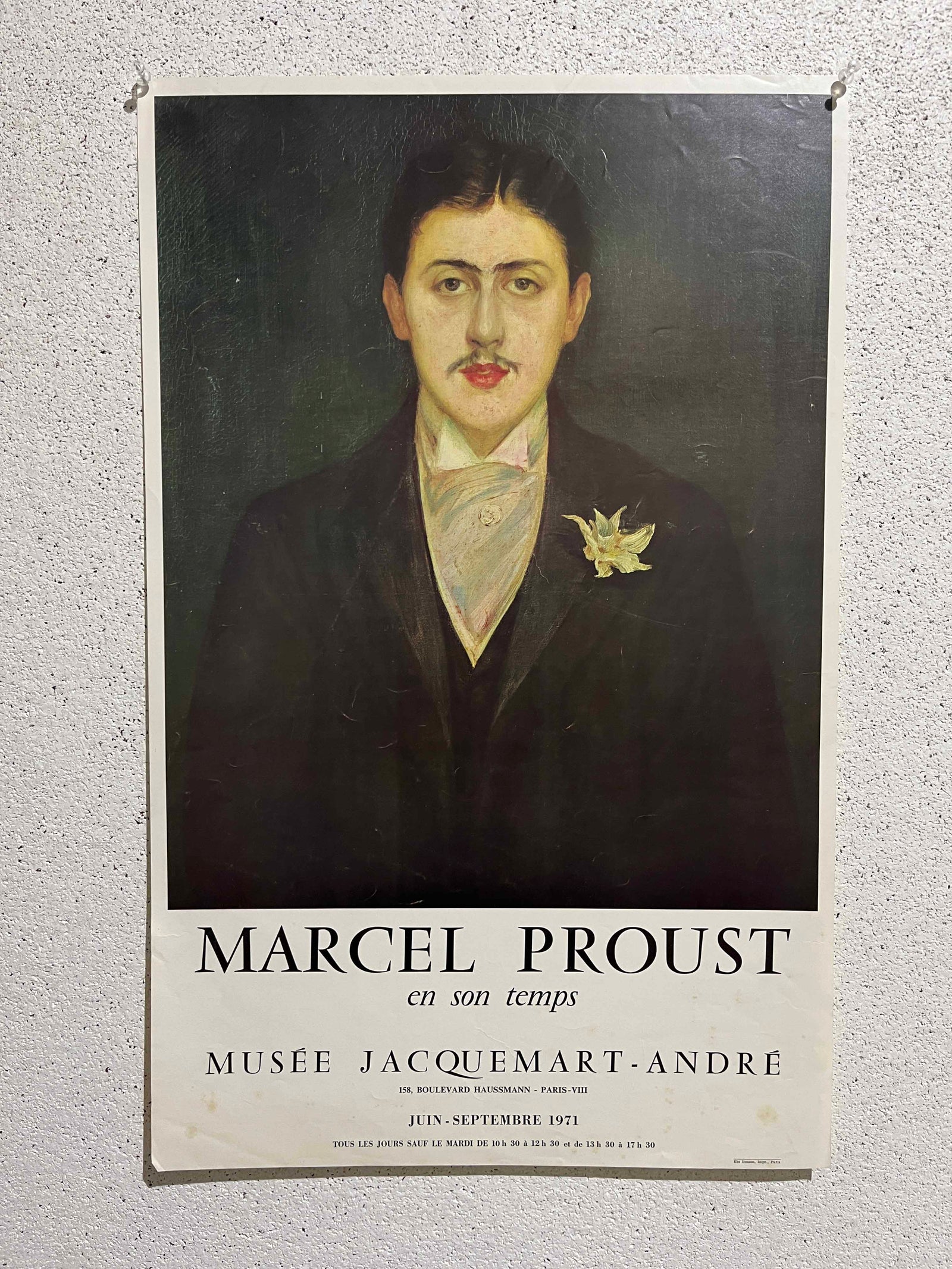 AG:  Marcel Proust