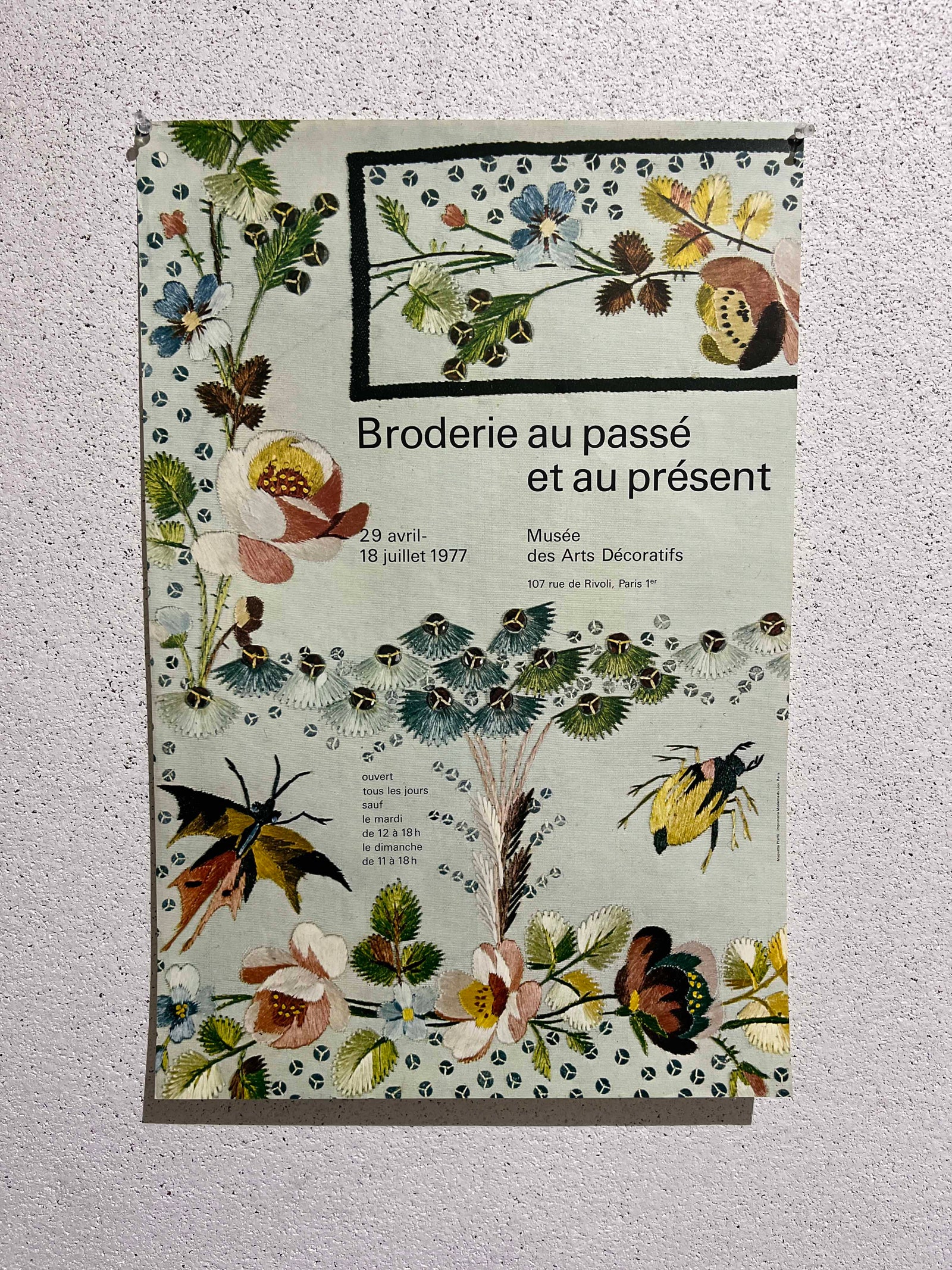 AG:  Embroidery in the Past and Present