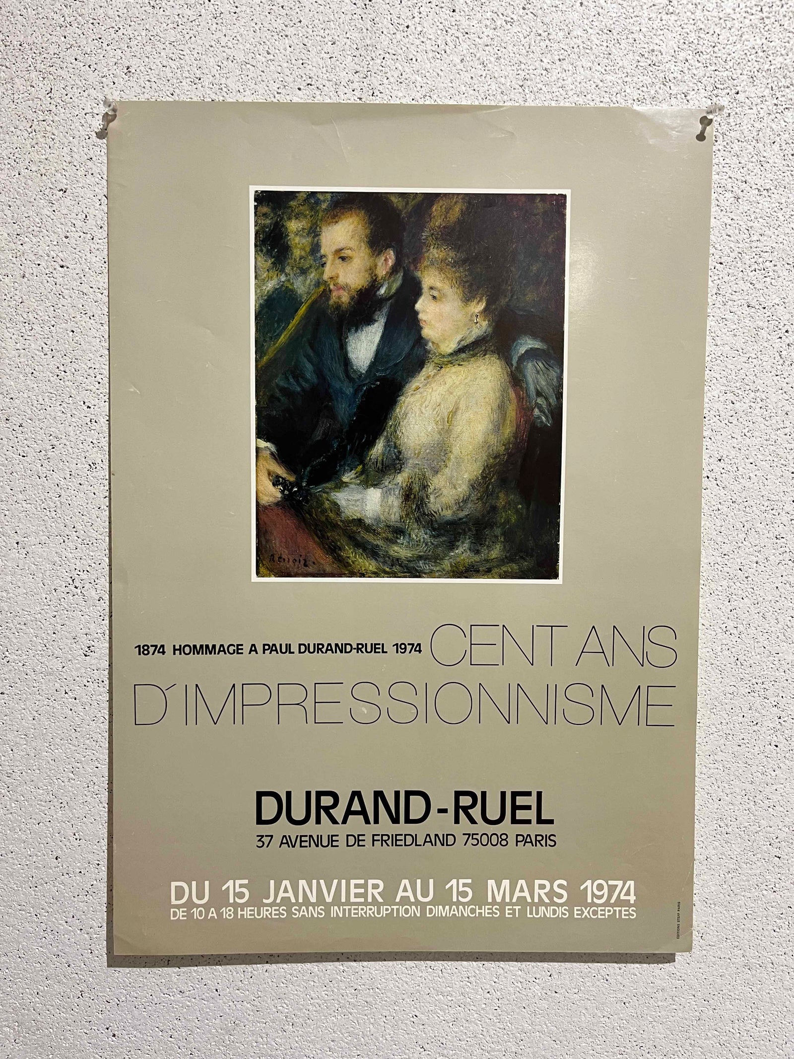 AG: Hommage to Paul Durand-Ruel – 100 years of Impressionism