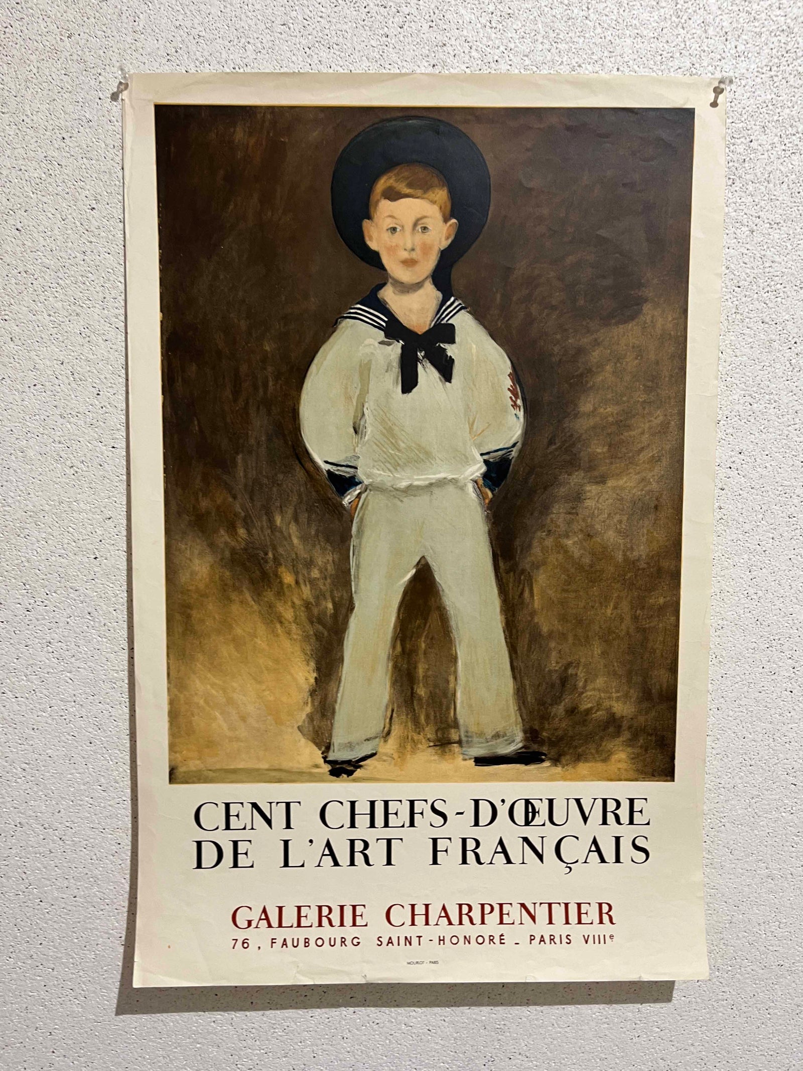 AG: Edouard Manet Portrait d'un Jeune Garcon