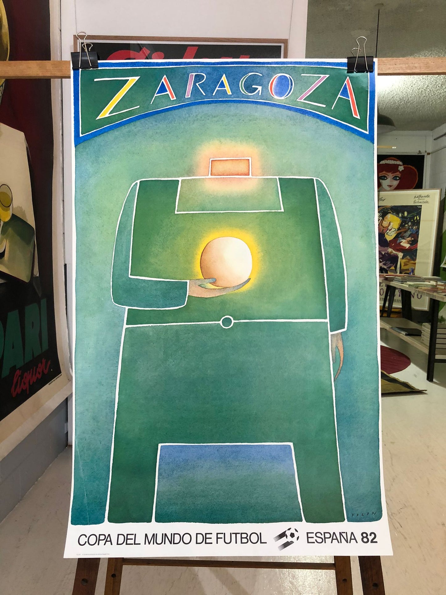 "Zaragoza" Spanish World Cup "82
