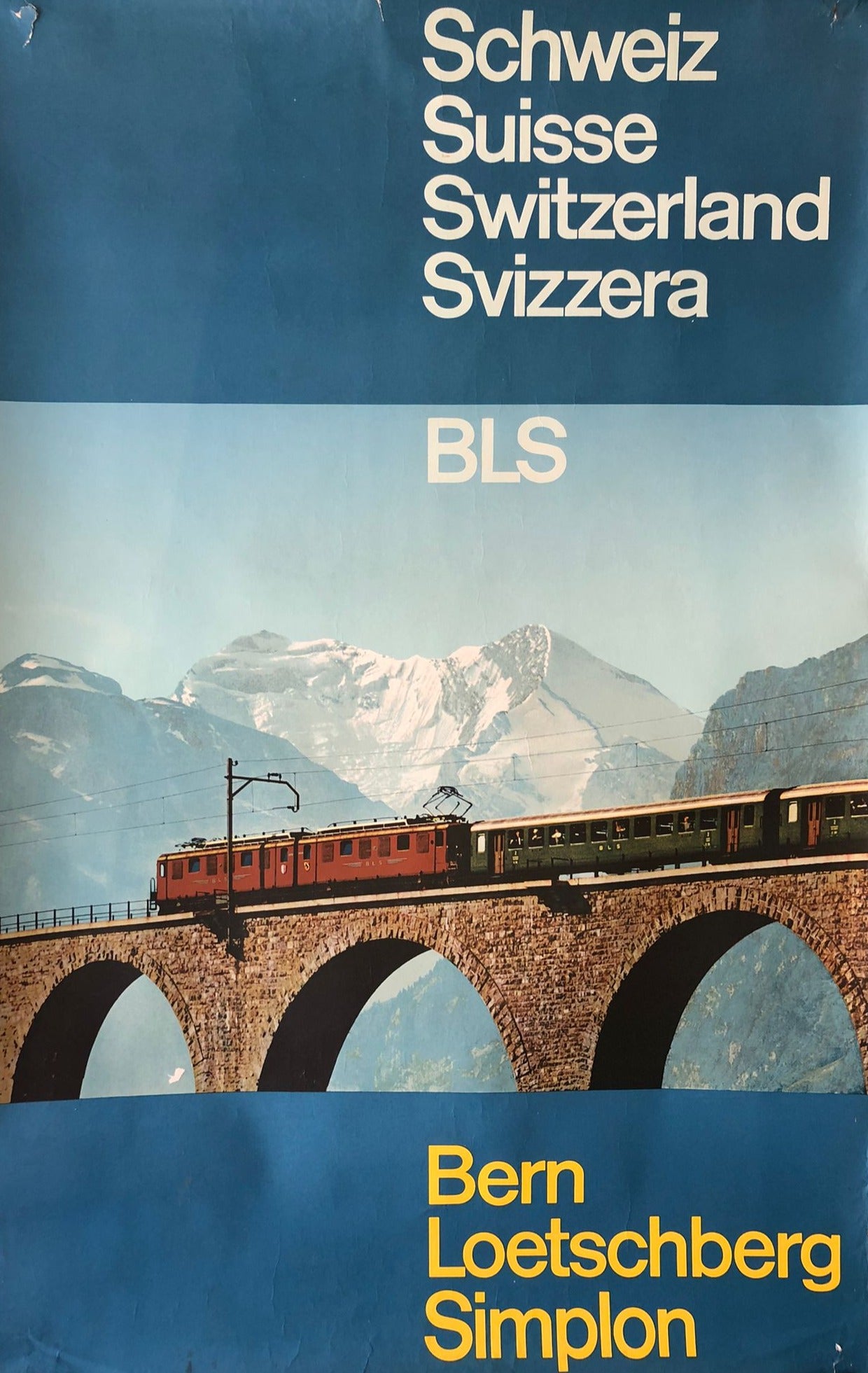 Bern Loetschberg Simplon Suisse BLS by Meyer Henn