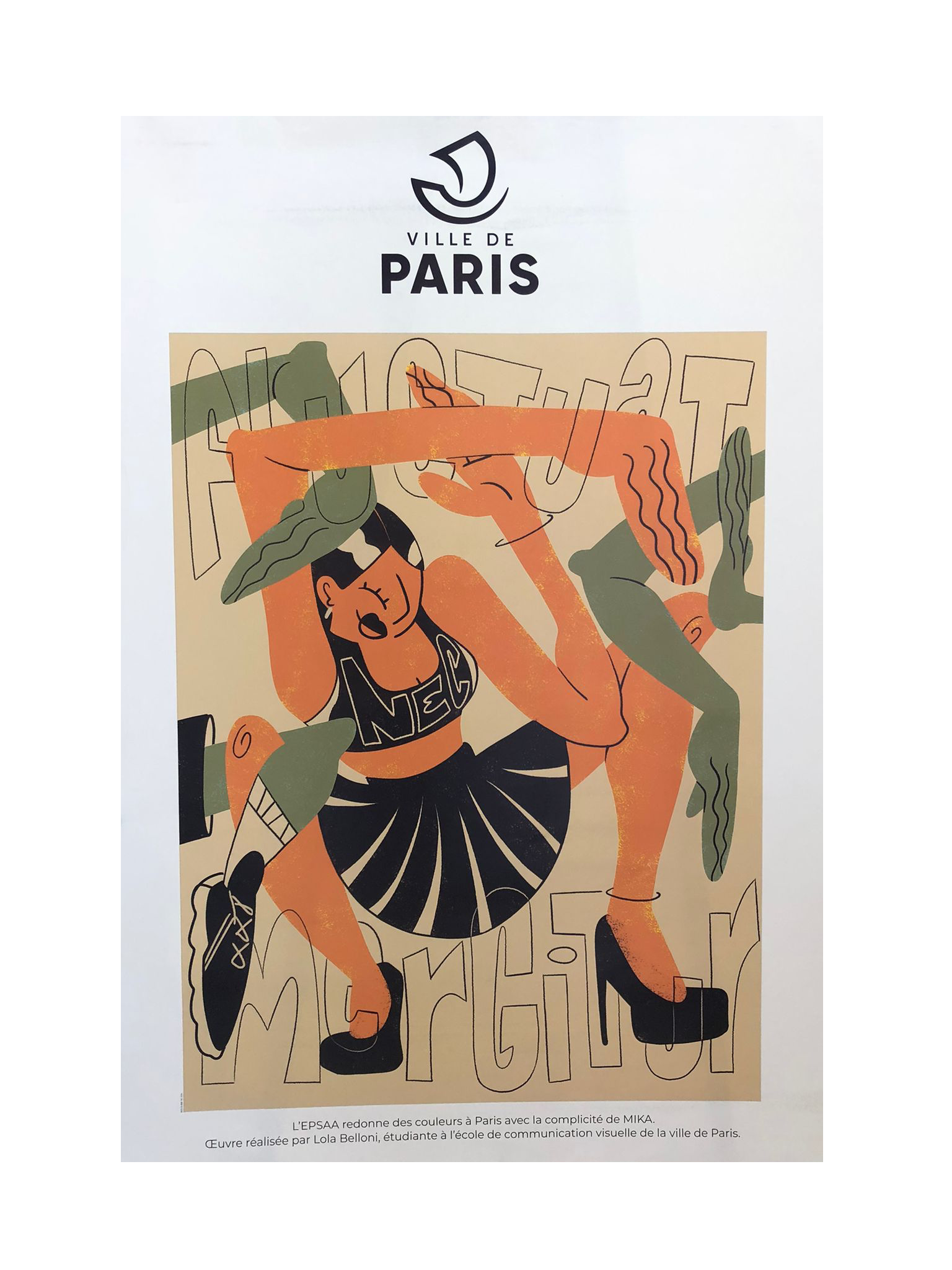 Ville de Paris Poster by MIKA