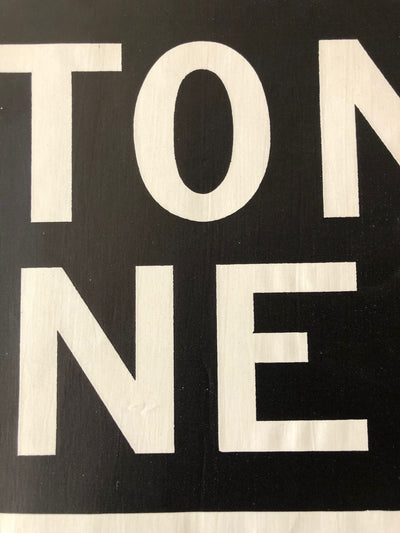 Frankston/Mentone Station Sign