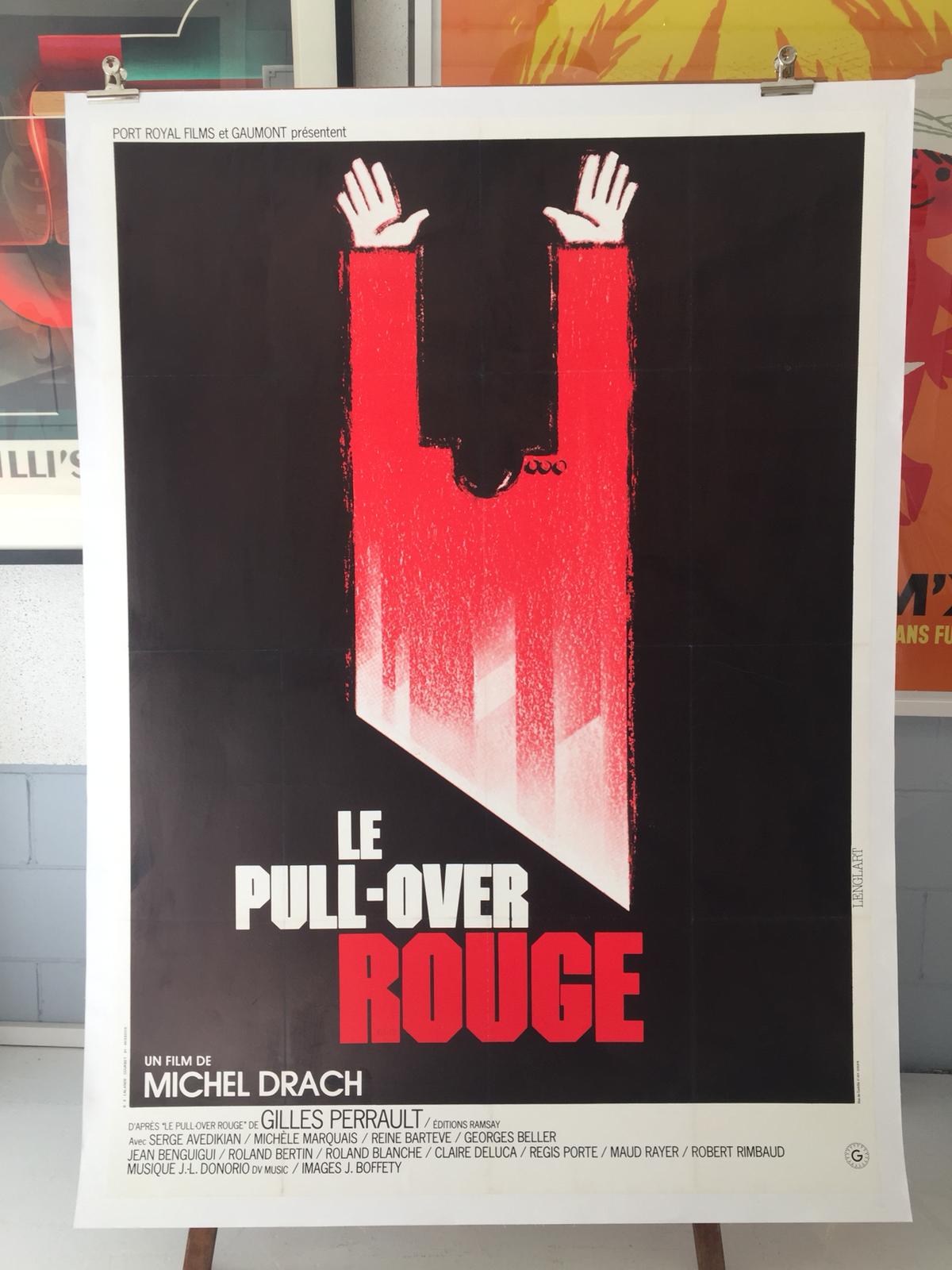Le Pull-Over Rouge original movie poster