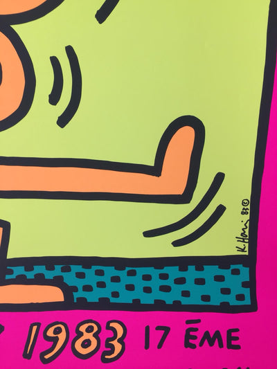 Montreux Jazz by Keith Haring (Pink)