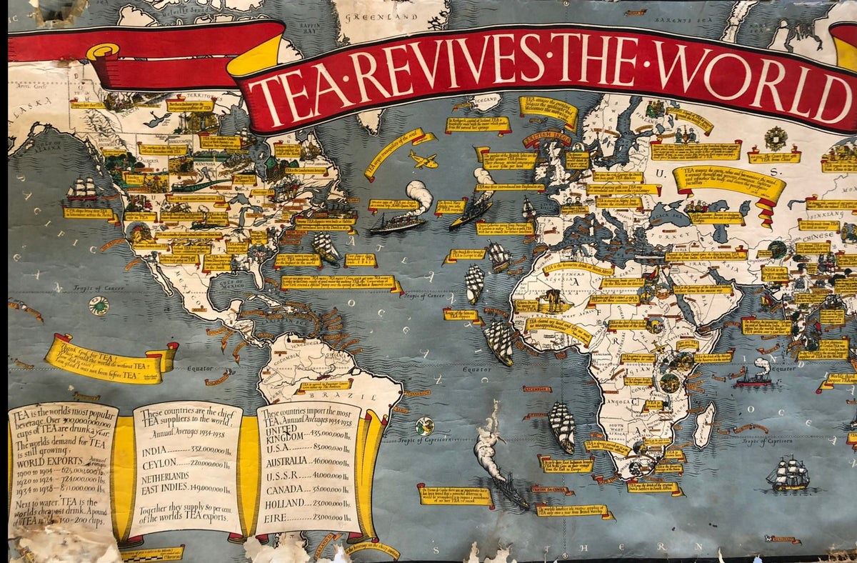 Tea Revives the World Map