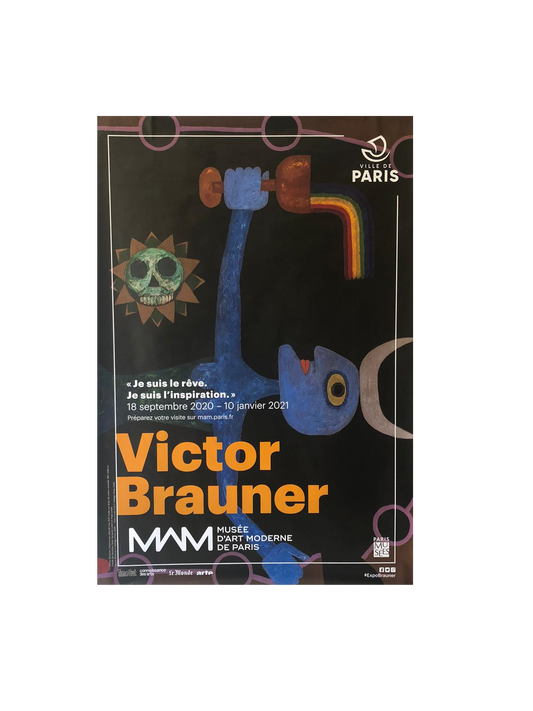 Victor Brauner original exhibition poster